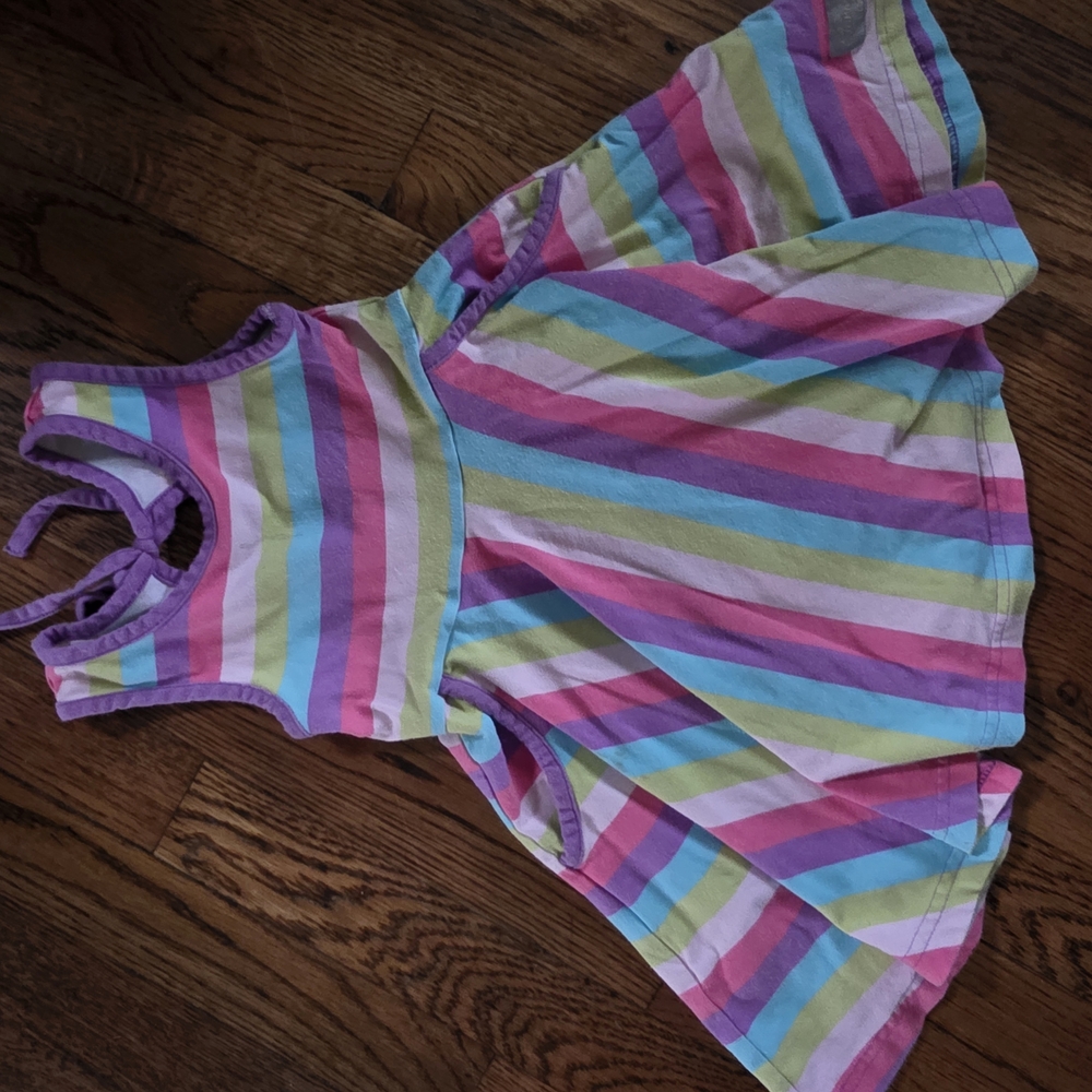 Eleanor Rose Multicolor Striped Dress